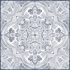 Hastings Peel Stick Floor Tiles, Blue