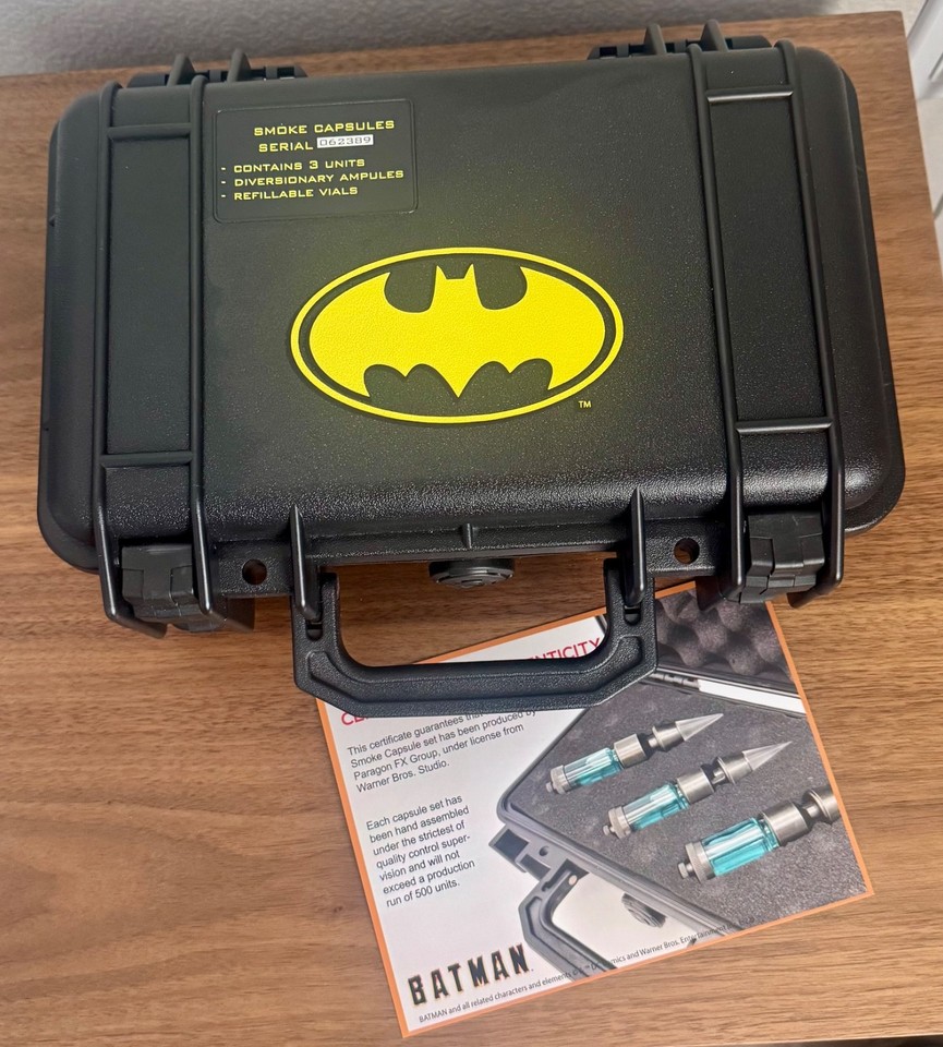 1989 Batman Smoke Capsules - Officially Licensed Prop Replica ...