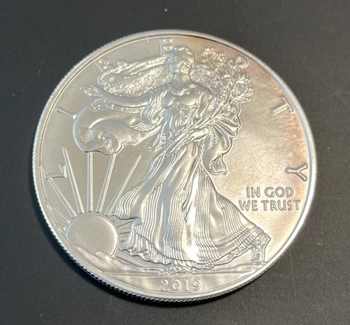 2019 AMERICAN SILVER EAGLE DOLLAR COIN 1 OZ. 999 PURE FINE SILVER