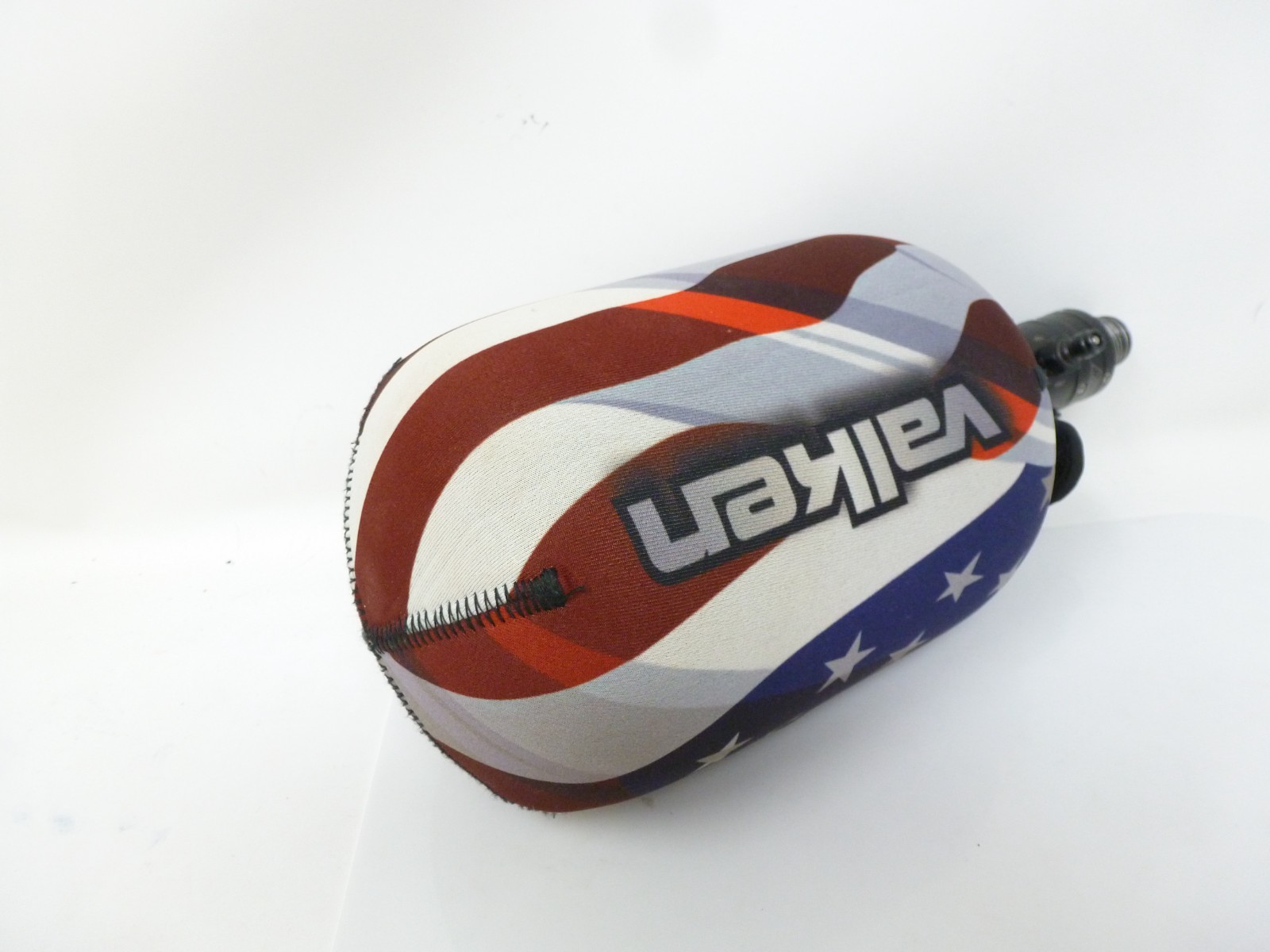 VALKEN NEOPRENE PAINTBALL USA FLAG 68 CI  CARBON FIBER TANK COVER RED WHITE BLUE