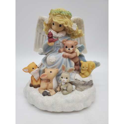 Precious Moments - Deluxe Inspirational Angel Music Box Figurine - 2017