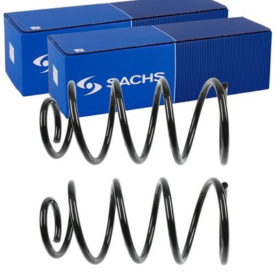 2X SACHS FAHRWERKSFEDERN VORNE PASSEND FÜR FORD C-MAX FOCUS LINKS+RECHTS