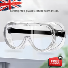 1 pc Safety Goggles Protective Anti-Fog Vent Glasses Eye Protection from Dust