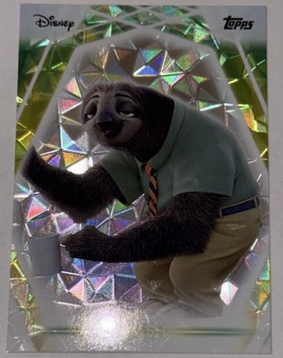2026 Topps Disney Neon Flash Diamante #63 Zootopia