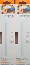 STEINEL Klebesticks Ø 11 mm Cristal 20 Stück Klebesticks für Heißklebepistole