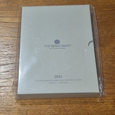 Royal Mint 2021 Brilliant Uncirculated Annual Coin Set 13 Piece Sealed