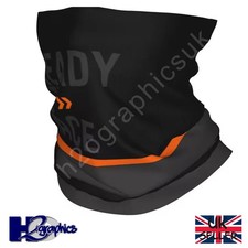 Ready To Race Motorcycle Summer Neck Tube Warmer Face Mask Fans of KTM BLACK