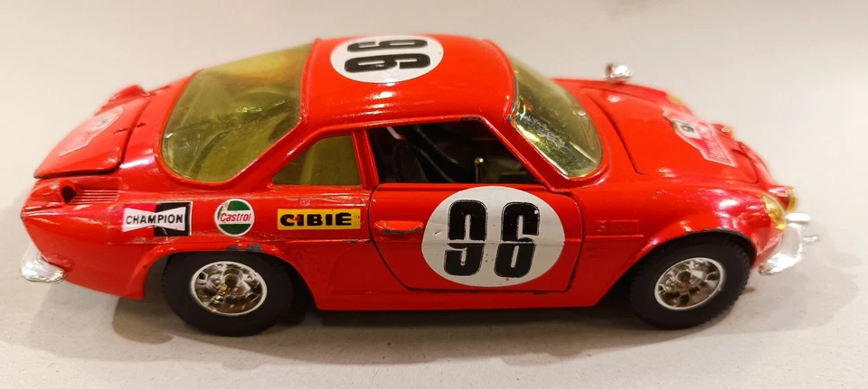 1/24 BURAGO MARTOYS - RENAULT - ALPINE A110 RALLY MONTECARLO N 96 - Immagine 4 di 4
