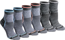 Women's Dura Dri Moisture Control 6-pair Quarter Socks