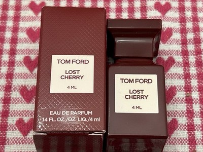NIB TOM FORD LOST CHERRY EAU DE PARFUM SPLASH TRAVEL SIZE BOTTLE .14 FL OZ 4 ML