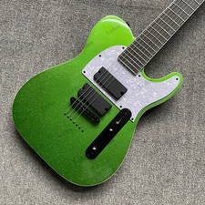 Custom Strings Through Body Tl Electric Guitar White Pick Guard 7 Strings fast