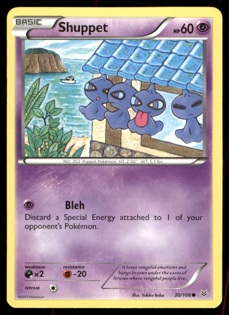 Pokémon TCG Pokémon Shuppet Shuppet Common Regular