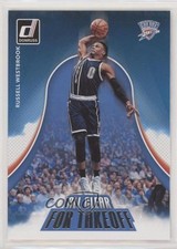 2017-18 Panini Donruss All Clear for Takeoff Russell Westbrook #11 zk7