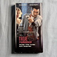 True Romance (VHS, 1994) Christian Slater, Pa...