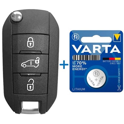 Schlüssel Gehäuse Battery für Opel Combo Vivaro Zafira Jumpy Expert Doblo ProAce
