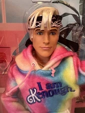 Barbie The Movie 'I AM KENOUGH' JBH60 Ryan Gosling Mattel Creations NRFB/Shipper