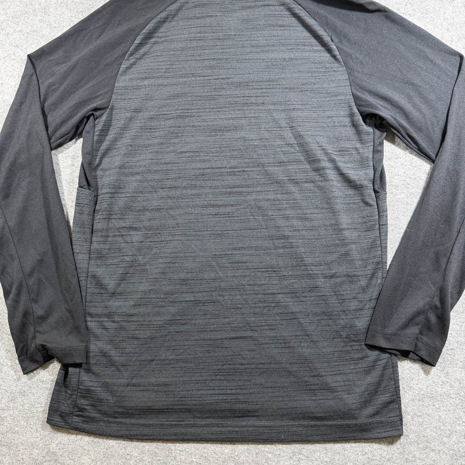 Nike Dri-FIT Pro Hooded Shirt Mens M Black Gray Lightweight Training Top Running thumbnail 10