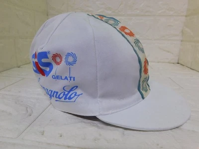 Cappellino Cap Bici Cyclisme Team GIS Gelati Nouveau NEW - Photo 1/4