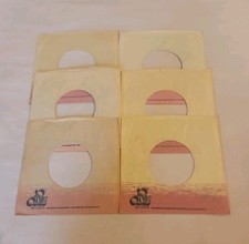 45 RPM 7" RECORD SLEEVES CO. SLEEVE 6 PACK SEE PHOTOS 20th Century SLV322
