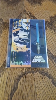2023 Card Fun Star Wars Global Art Episode 2 Embed Lightsaber 229/399  SW02-UR11