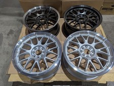 4x Used Rota MXR alloys 17" x 7.5J 4x100 ET40 Fit Mini R53 R56 MX5 Civic Fiesta