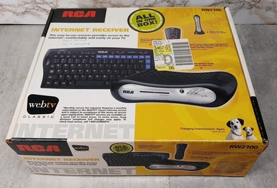 RW2100 RCA Internet Receiver New In Box (Webtv)- No Batteries