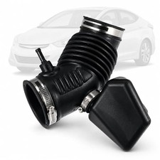 Air Intake Hose Replacement with 3 Stainless Clamps for 2007-2012 Hyundai