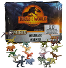 Jurassic World Dominion 20 Minis Dinosaur Multipack Tyrannosaurus Rex and More