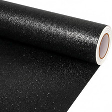 16" 30 Ft Black Glitter Bulletin Board Paper Roll, Bulletin Board Paper for Cl
