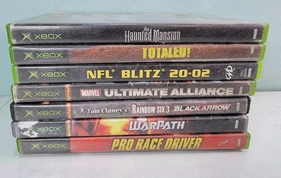   XBOX Classic (7) Seven Game Lot Only 3 Complet 