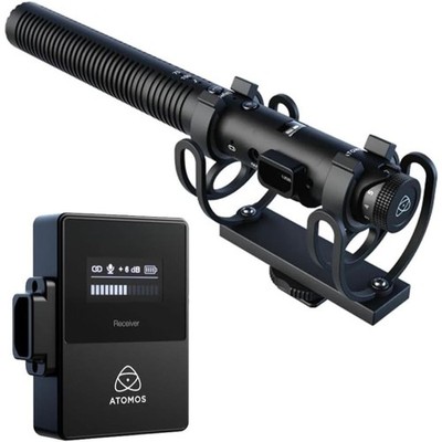 Atomos StudioSonic Wired/Wireless Supercardioid Shotgun Condenser Microphone