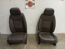 Notes 21-24 Gm Suv Heated Ventilated Brown Leather Seats Tahoe Yukon 11426803