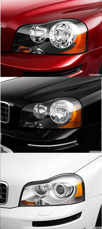 Par de pantallas de repuesto de lente de faros de coche para Volvo XC90 2006-2013 Foto 2 de 4