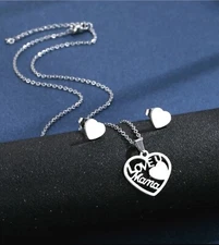 Stainless steel jewelry sets 