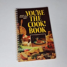 You’re The Cook! Book 1978 Henco Soft Cover Wire Bound Cookbook
