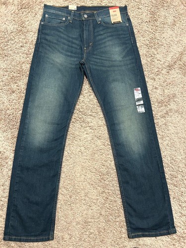 Levi's 513 Slim Straight Blue Jeans W/ Stretch Men's Sizes RT$69.5 NWT 0200 - Picture 2 of 6