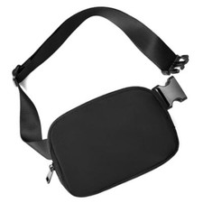 Belt Bag for Women Fanny Pack Crossbody Bags for Women Black Mini Belt Bag