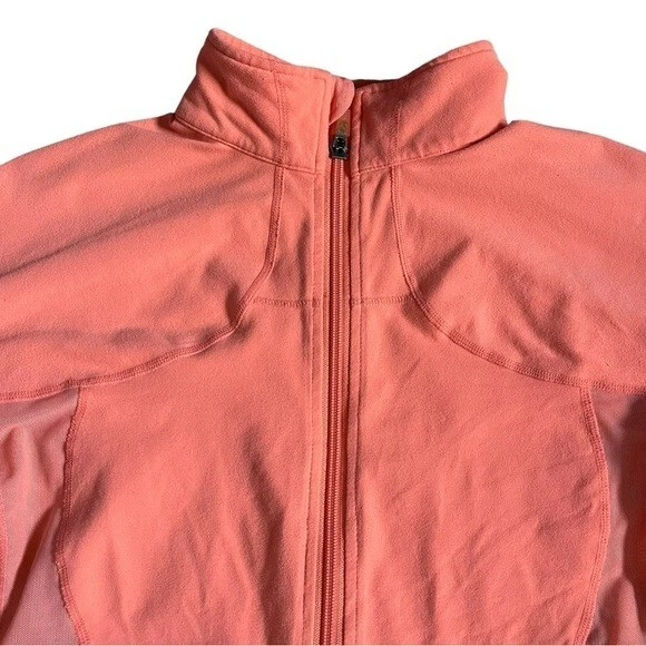 Lululemon Rare Orange Pop Catch Me Air Forme Jacket US 10 - Imagem 3 de 4