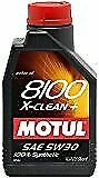 Motul 8100 X-clean+ 5W-30 Huile Moteur Synthétique - 5 L