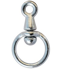 Wirbelschäkel 6mm Seilwirbel Kettenwirbel Drehwirbel Ankerwirbel Wirbel Verzinkt