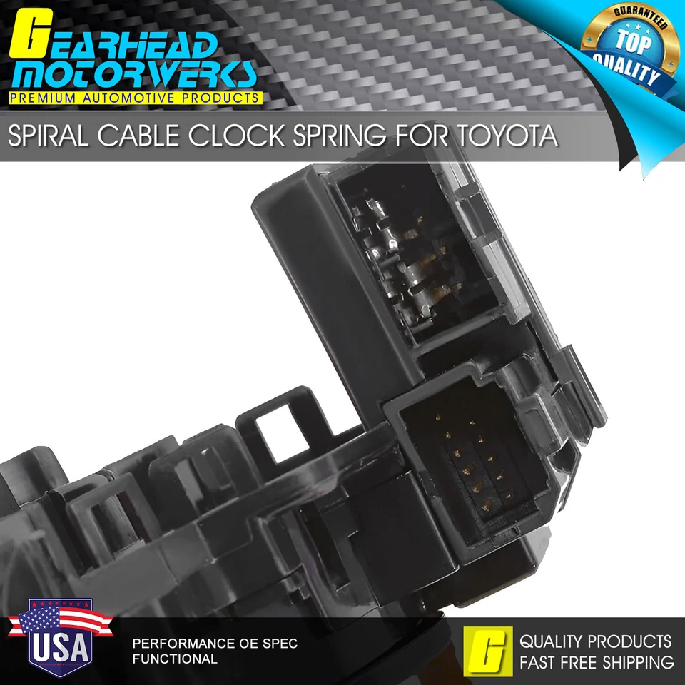 For 2007-2018 Toyota Tundra Clock Spring With and Without Functions on Wheel - Image 4 of 4