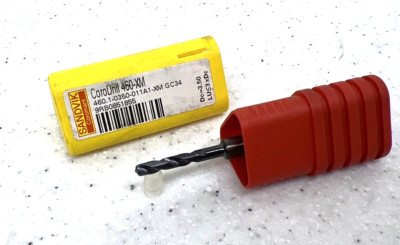 1 stück SANDVIK CoroDrill 460-XM 460.1-350-011A1-XM VHM-Bohrer 4,6 mm. Neu/OVP