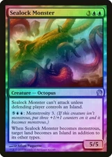 Sealock Monster FOIL Theros NM Blue Uncommon MAGIC THE GATHERING CARD ABUGames