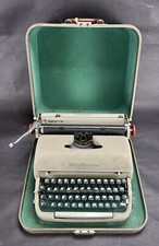Vintage 1955 Remington Office-Riter Miracle Tab Typewriter w Case ER2869265 thumbnail