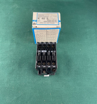 BBC Petercem Hilfsschütz K40E (220V50Hz, 220-240V60Hz) (#SON05)