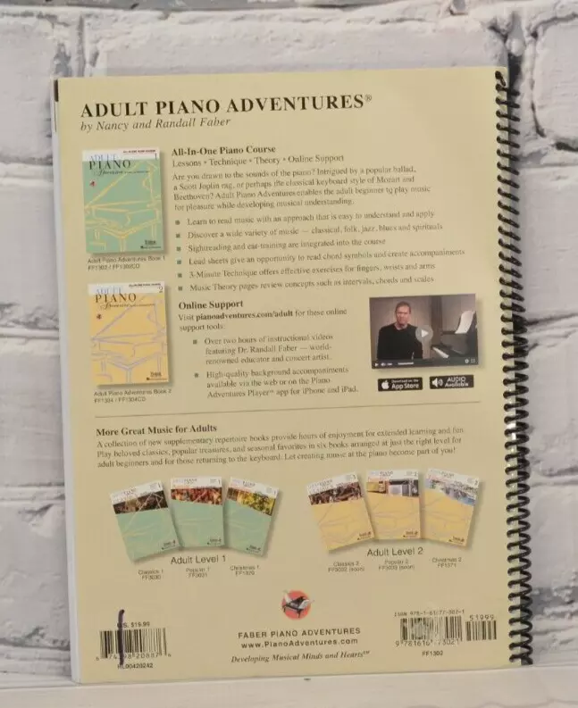 Adult Piano Adventures® Now in E-Book Format - Faber Piano Adventures