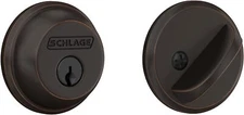 Schlage - B60N/B60L Deadbolt Keyed 1 Side, Highest Residential Security