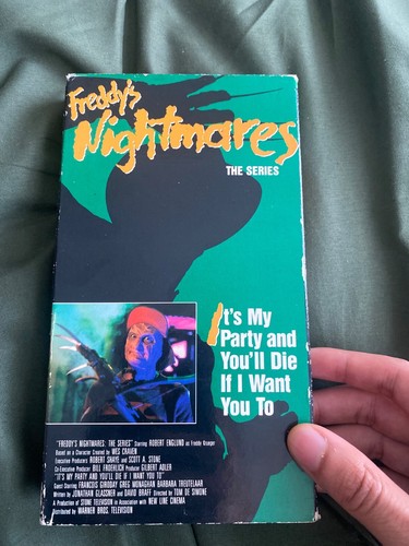 COMPLETE NIGHTMARE ON ELM STREET VHS SET WITH A COPY OF FREDDYS NIGHTMARES! - Picture 9 of 9