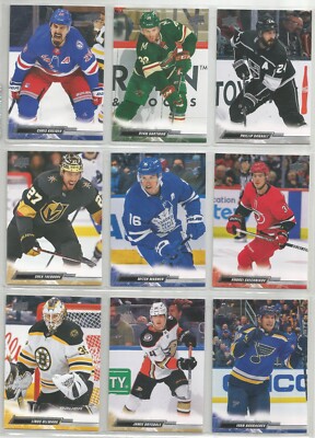 2022-23 Upper Deck SERIES 1 Hockey Base Cards (#1-#200) U-PICK FROM LIST