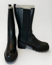 Miz Mooz Bambina Women's Black Leather Boots Size 10 US 41 EURO  NIB ***SALE***
